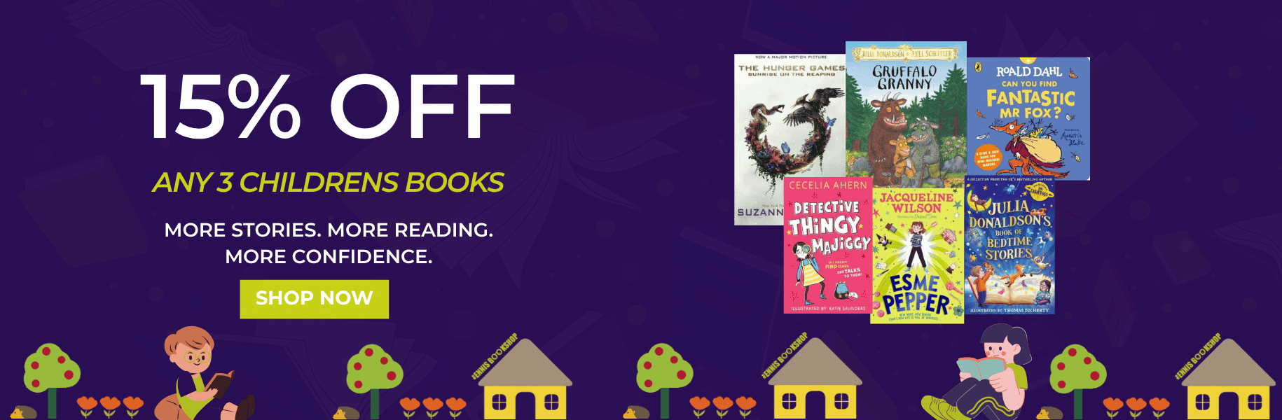 Buy any 3 Children's Books Get `5% OFF